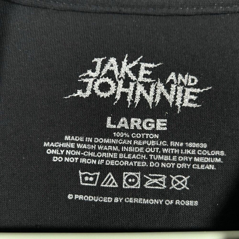 Jake And Johnnie T-Shirt Unisex L Graphic Tee Jake Webber Johnnie Guilbert New View 2